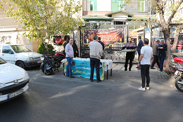 برپایی ایستگاه صلواتی اتحادیه به مناسبت ایام سوگواری شهادت حضرت فاطمه (سلام الله علیها)
